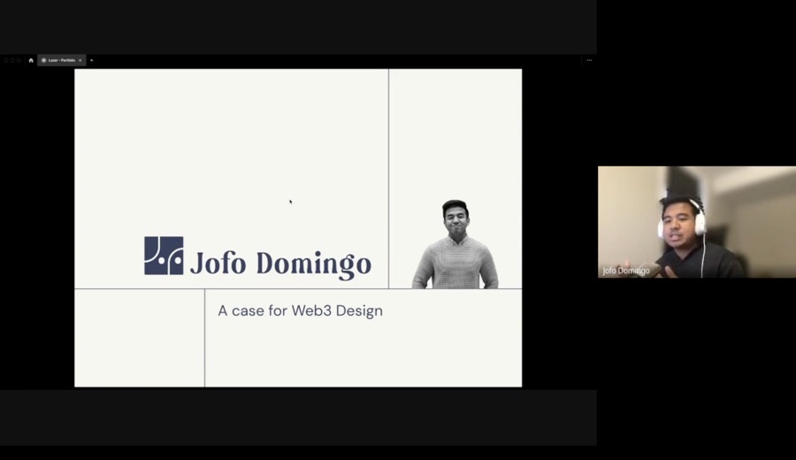 A case for Web3 Design — talk at Lazer Technologies