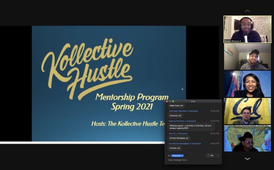 Kollective Hustle mentorship program, Spring 2021